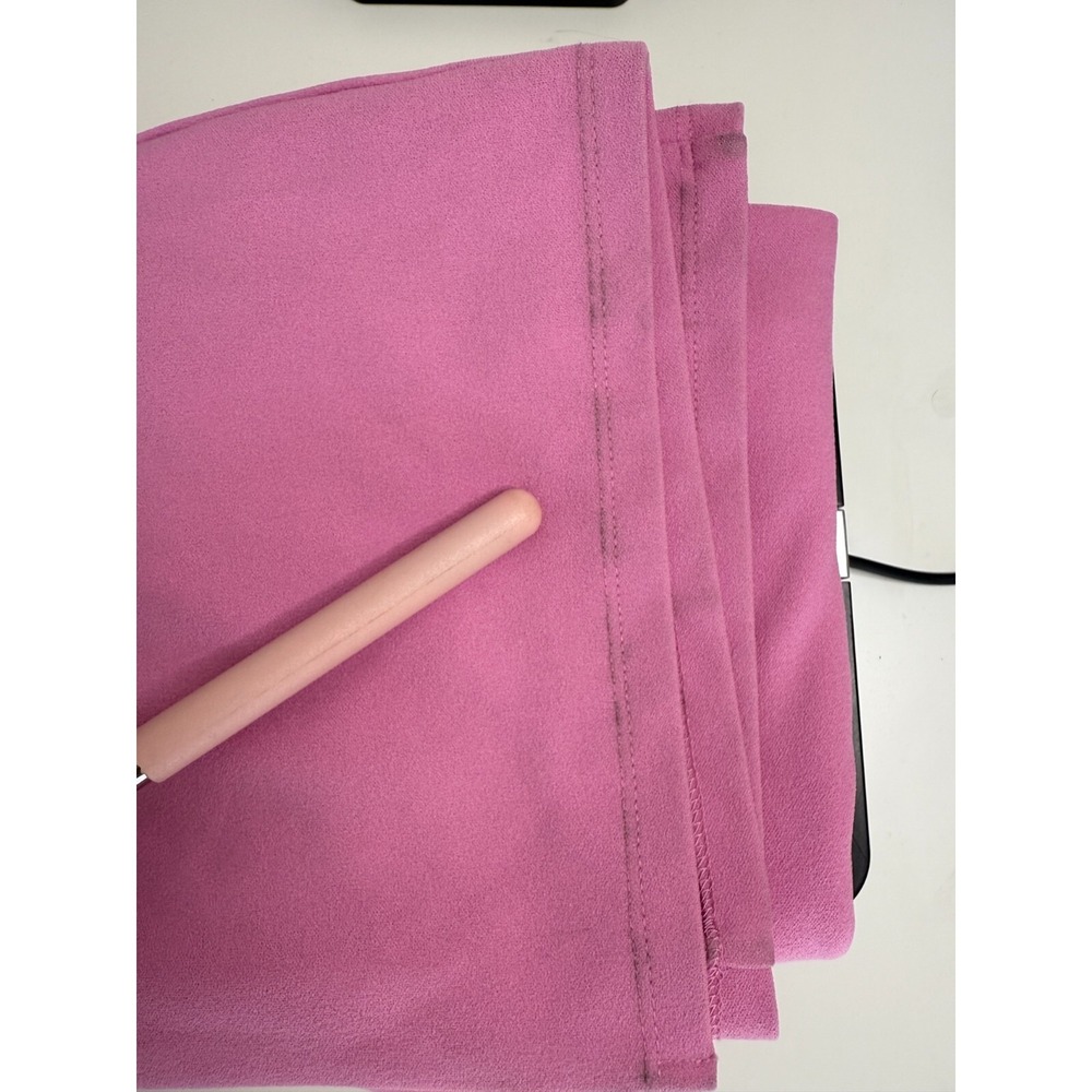 Wayf Nordstrom Pink Maxi Dress Size S Front Slit‎ Front Long Bodycon Bustier NWT - Picture 9 of 10